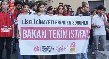 TKP'li gençlerden MESEM tepkisi: "2023-2024 eğitim öğretim yılında 9 meslek liseli çalıştığı iş yerinde hayatını kaybetti"
