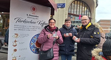 5 Aralık Dünya Türk Kahvesi Günü Köln'de kutlandı