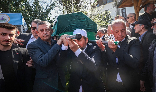 Özgür Özel, Celal Akar'ın cenaze törenine katıldı