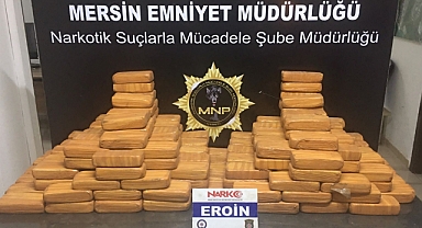 Bakan Soylu: Mersin'de 105 kilo eroin ele geçirildi