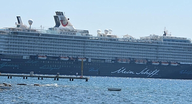 Bodrum'a kruvaziyer ile 2 bin 509 turist