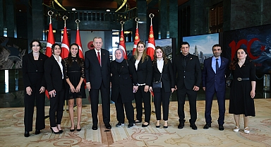 Cumhurbaşkanı Erdoğan, 29 Ekim Cumhuriyet Bayramı tebriklerini kabul etti