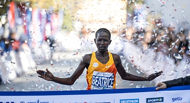 45. İstanbul Maratonu'nu kadınlarda Beatrice Cheptoo kazandı