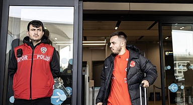 A Milli Futbol Takımı, İstanbul'a geldi