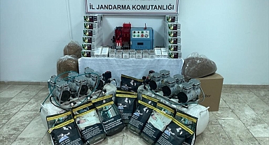 Antalya'da kaçak sigara operasyonunda 1 kişi yakalandı
