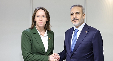 Bakan Fidan, Hollandalı mevkidaşı Slot ile bir araya geldi
