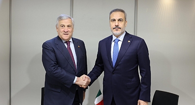 Bakan Fidan, İtalyan mevkidaşı Tajani ile görüştü