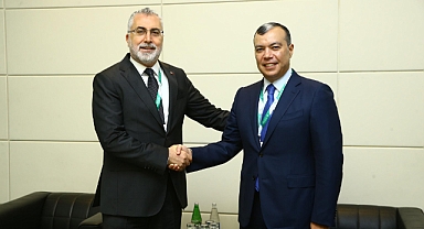 Bakan Işıkhan, Azerbaycanlı mevkidaşı Babayev ile görüştü