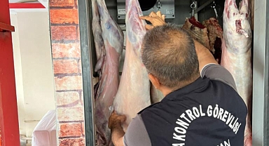 Batman'da kaçak et operasyonu; 21 işletmeye 442 bin TL ceza