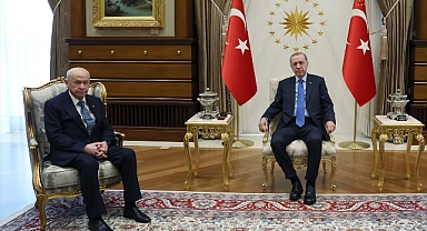 Cumhurbaşkanı Erdoğan, MHP lideri Bahçeli ile görüştü