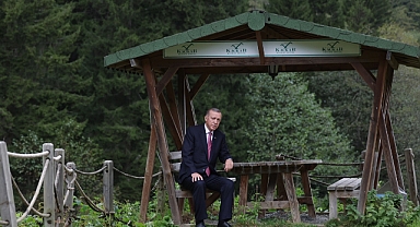 Cumhurbaşkanı Recep Tayyip Erdoğan Ayder Yaylası'nda!