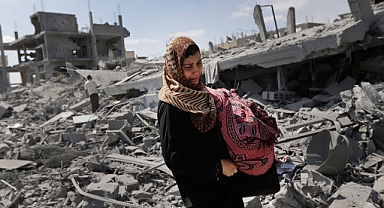 Gazze'de katliam sürüyor: 4 bin 324'ü çocuk, 10 bin 569 kişi öldürüldü