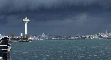 İstanbullulara Meteoroloji ve Afad'dan fırtına uyarısı!
