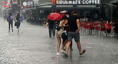 İzmir için 'sağanak' uyarısı