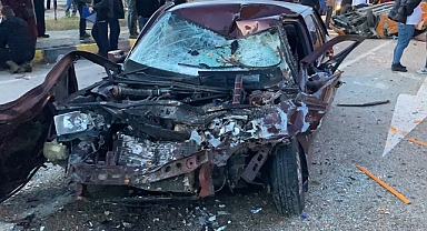 Karabük'teki trafik kazasında 1 kişi öldü, 4 kişi yaralandı