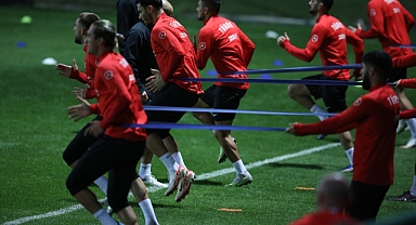Milli Takımın Almanya ve Galler maçı hazırlıkları devam ediyor