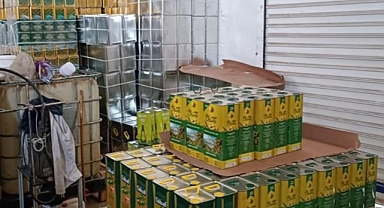 Sahte zeytinyağı operasyonunda 1 kişi yakalandı