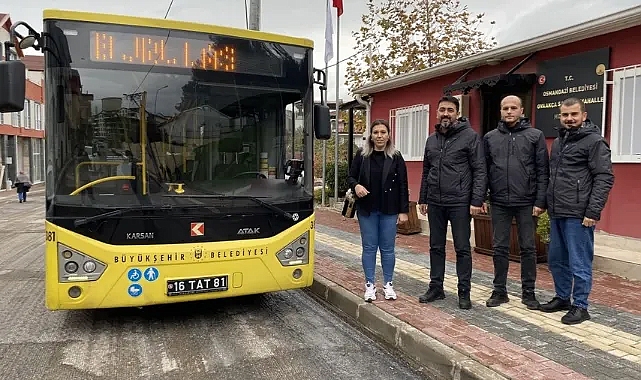 5 yıl sonra ilk kez otobüsleri oldu!