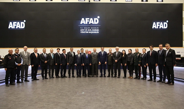 AFAD Başkanı Moğolistan heyetini ağırladı