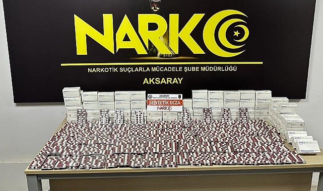 Aksaray'da uyuşturucu operasyonu: 4 kişi tutuklandı
