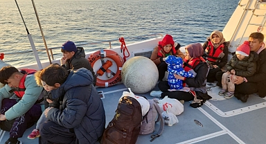 Bodrum açıklarında 32 düzensiz göçmen yakalandı