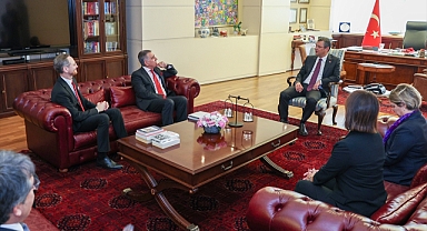 CHP Genel Başkanı Özel, TÜSİAD Başkanı Turan'ı kabul etti