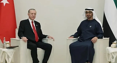 Cumhurbaşkanı Erdoğan, BAE Devlet Başkanı Al Nahyan ile bir araya geldi