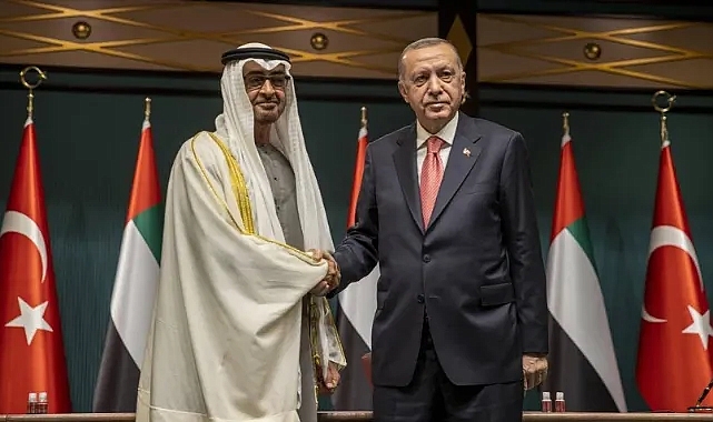 Cumhurbaşkanı Erdoğan BAE lideri Al Nahyan ile görüştü