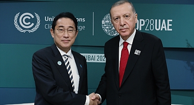 Cumhurbaşkanı Erdoğan, Japonya Başbakanı Kishida'yı kabul etti