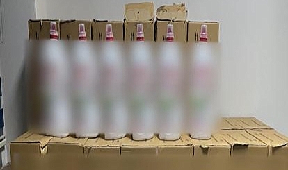 Edirne'de 7 ton sahte temizlik malzemesi ele geçirildi