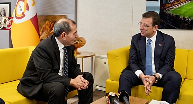 Ekrem İmamoğlu, Dursun Özbek’i ziyaret etti