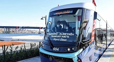 Eminönü-Alibeyköy tramvay hattının bir bölümünde seferler yapılamıyor