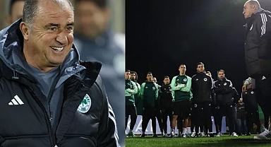 Fatih Terim, Panathinaikos'un başında ilk antrenmanına çıktı