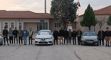 Gaziantep'te 19 kaçak göçmen yakalandı, 3 organizatör tutuklandı