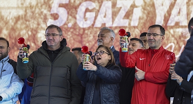 Gaziantep'te 5. Gazi Yarı Maratonu başladı