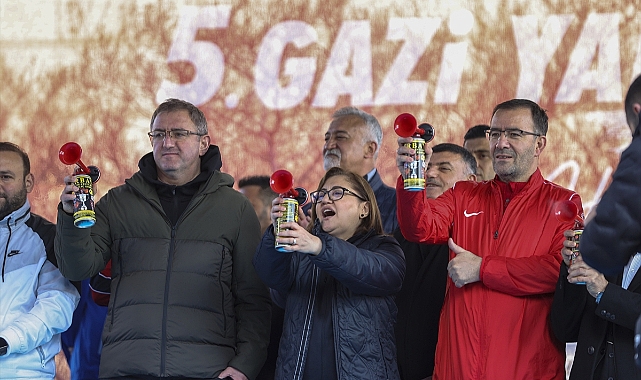 Gaziantep'te 5. Gazi Yarı Maratonu başladı