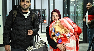Gazze'den tahliye edilen Türk vatandaşları İstanbul'da!