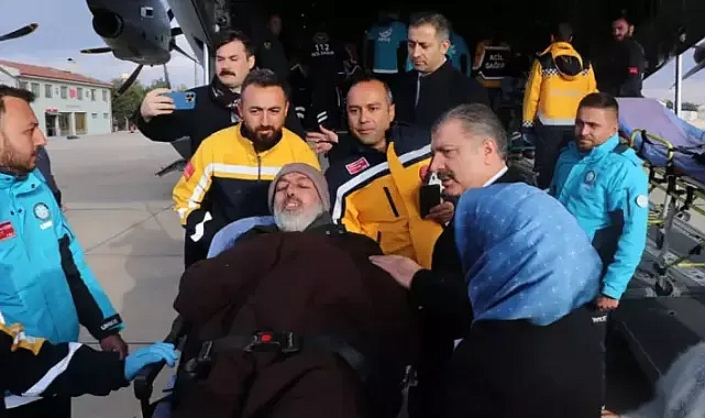 Gazzeli 68 hasta ve 61 refakatçi Ankara'ya getiriliyor