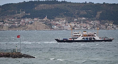 Gökçeada'ya yapılacak feribot seferleri iptal edildi