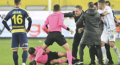 Hakem Meler'e yumruk atan eski MKE Ankaragücü Kulübü Başkanı Faruk Koca'ya tahliye!