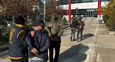 Hırsızlık operasyonunda 3 şüpheli yakalandı