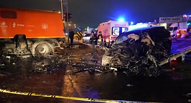 İstanbul'da korkunç kaza: 2 kişi öldü, 2 kişi yaralı