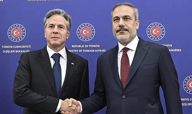 Hakan Fidan'la görüşen Blinken'dan 'İsveç' mesajı