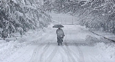 Meteoroloji 3 ili uyardı: Kar yağışına dikkat!