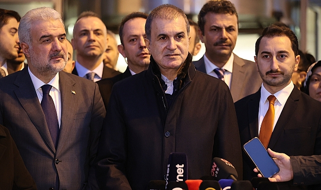 Ömer Çelik: Güçlü bir şekilde hazırlanıyoruz