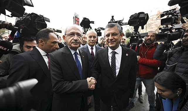 Özgür Özel'den Kılıçdaroğlu'na ziyaret!