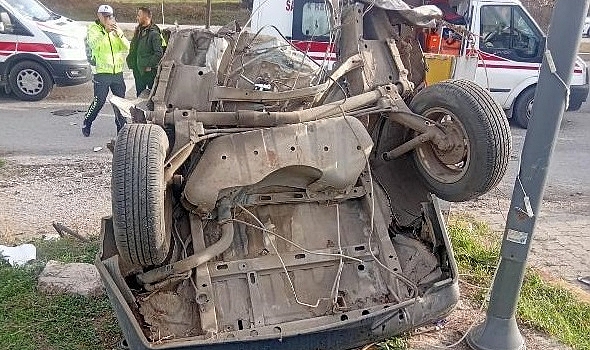 Samsun'da feci kaza: Otomobil yolcu otobüsüyle çarpıştı; 2 kişi öldü