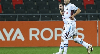 Trabzonspor 3 puanı 3 golle almayı başardı