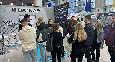 Trakya Kariyer Fuar'ına katılan öğrenciler Baykar standına ilgi gösterdi