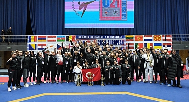 Ümit Milli Tekvando Takımı, Avrupa Şampiyonu oldu